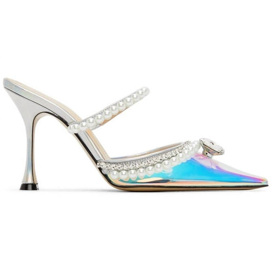 Mach & Mach - Women's Pearl Pointed Toe Heels