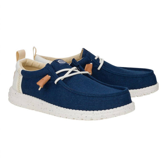 Hey Dude - Toddler's Wally Stretch Craft Linen Slip On Shoes