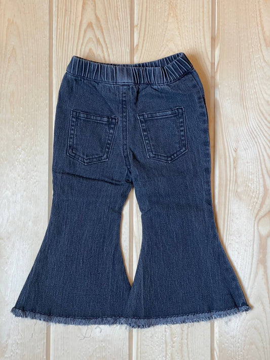 Bailey'S Blossoms - Girl's “Sophie” Bell Bottom Flare Denim