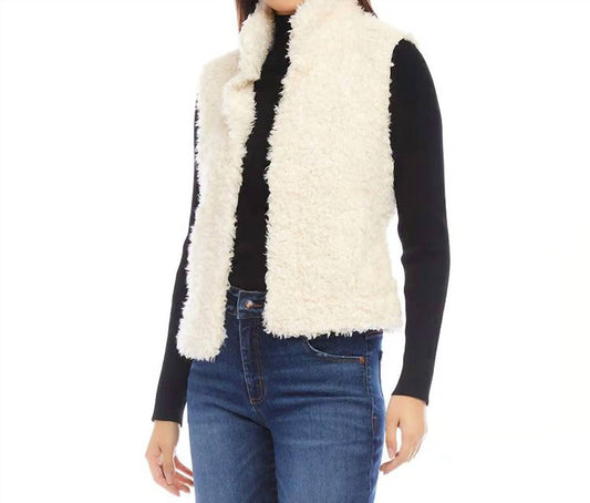 Karen Kane - Cordelia Faux Shearling Vest
