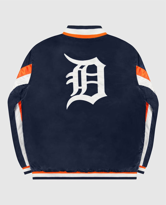 Starter - Men's Detroit Tigers Full-snap Ace Jacket