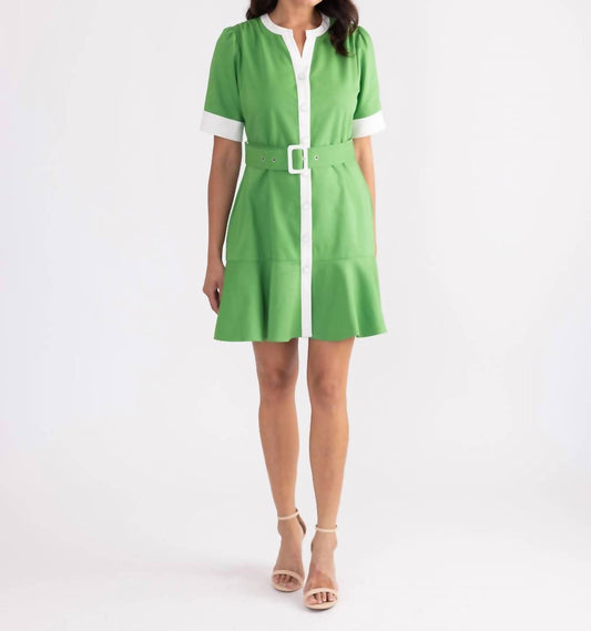 S'Edge - Analeise Button Front Mini Dress