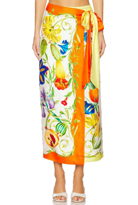 Alemais - Flores Sarong Skirt