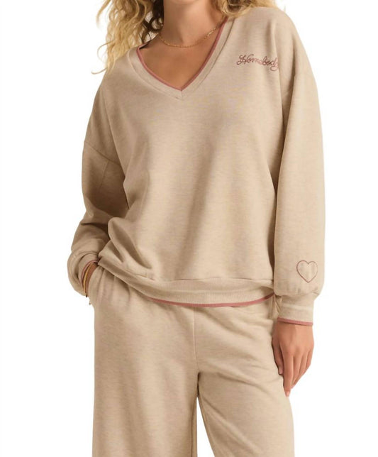 Z Supply - Homebody V-Neck Sweatshirt