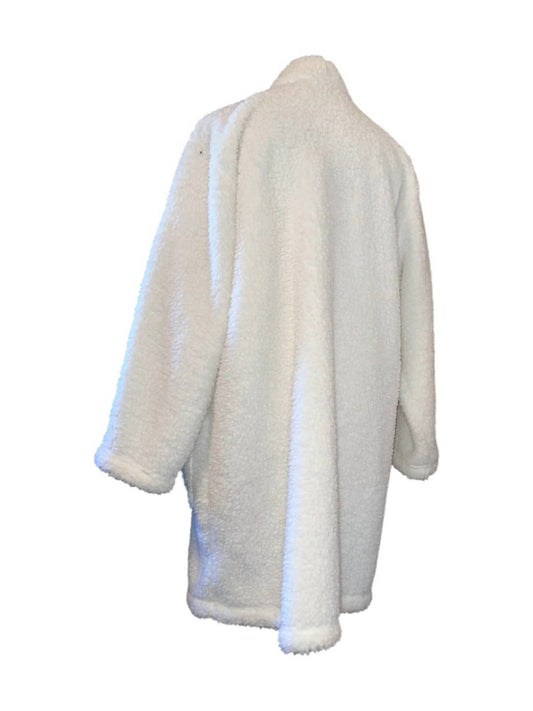 Kate Spade - Women's Fuzzy Jacket Coat Wrap Robe