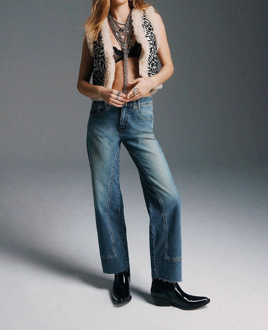 Free People - Risk Taker Mid-riser Jeans