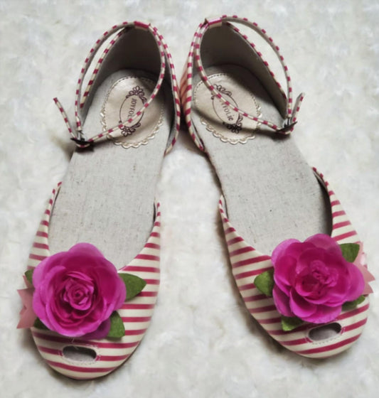 Joyfolie - Girl's Aubrey Stripe Shoes