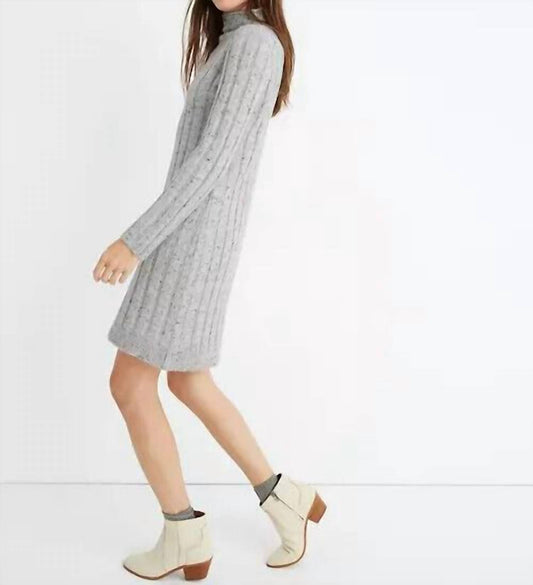 Madewell - Donegal Rolled Mock Neck Sweater Dress