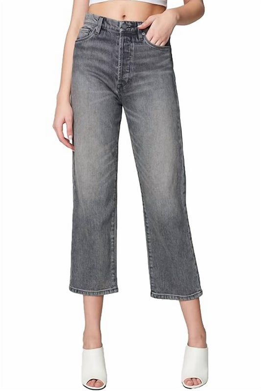 Blanknyc - the baxter ribcage wide leg croped jeans