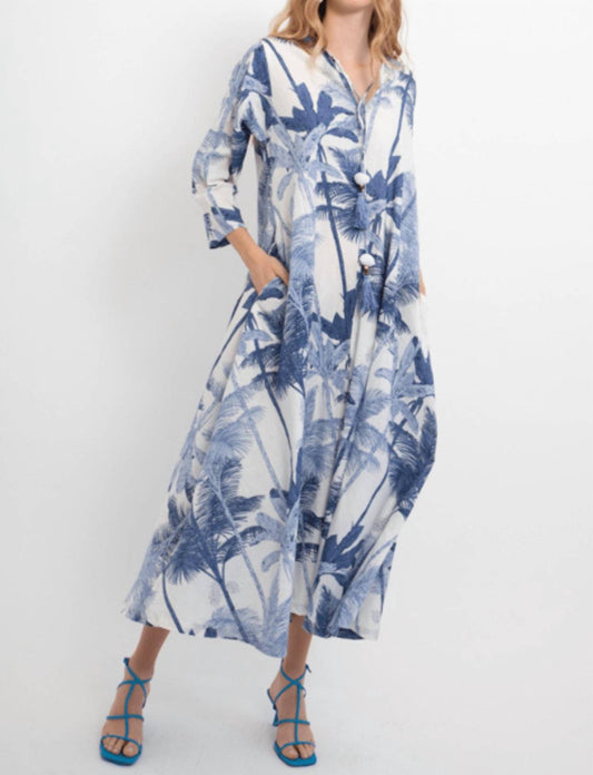 Guadalupe Design - V-neck Tunic Leaf