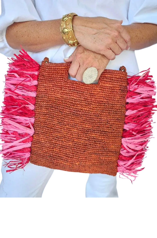 Baldiz - Remi Fringe Raffia Bag