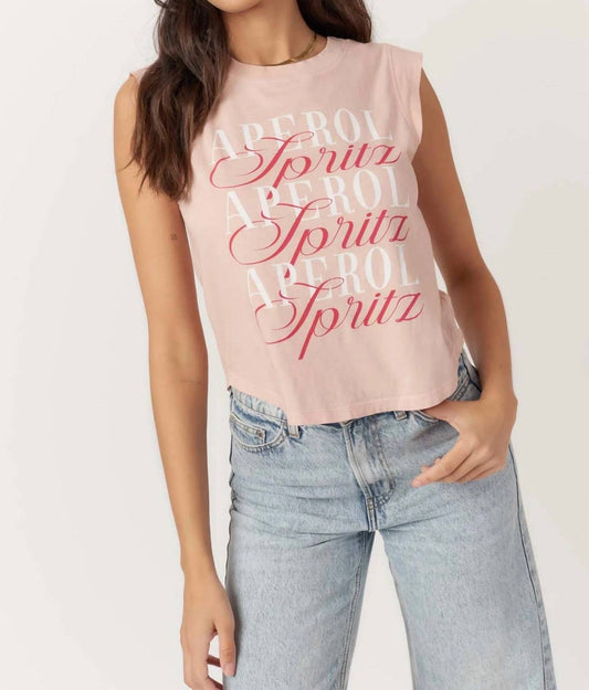 Project Social T - Aperol Spritz Muscle Tank