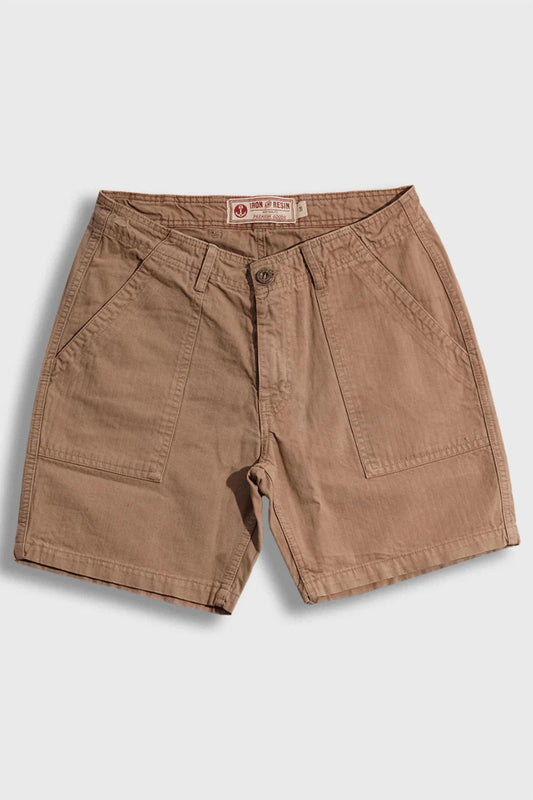 Iron & Resin - Men's Herringbone Brigade Short