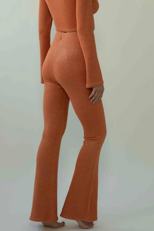 Montce - High-waisted Flair Pant