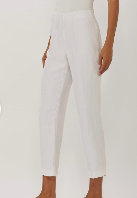 Ecru - Sutton Cropped Pant