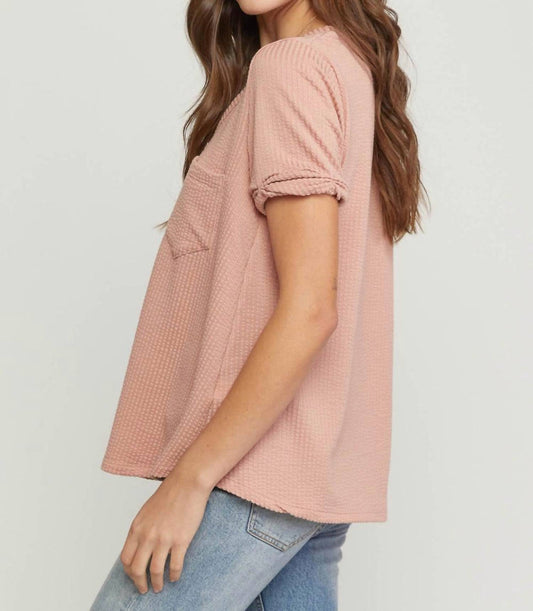 Entro - Textured Pocket Top