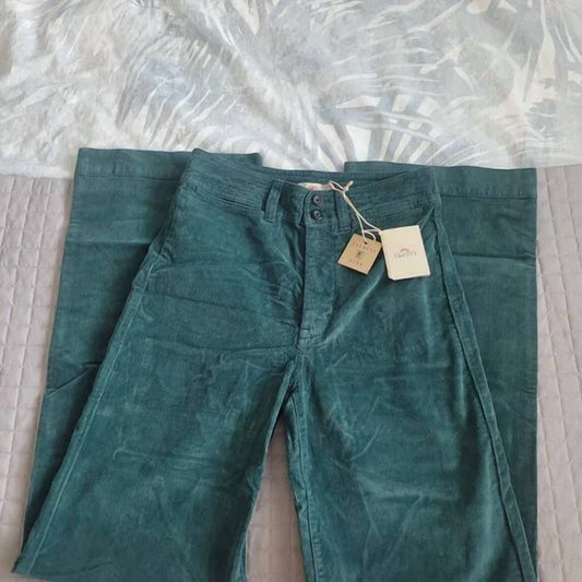 Faherty - Women's Stretch Cord Wide Leg Pant