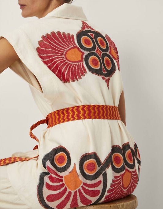 Devotion Twins - Laughlin Sleeveless Jacquard Jacket