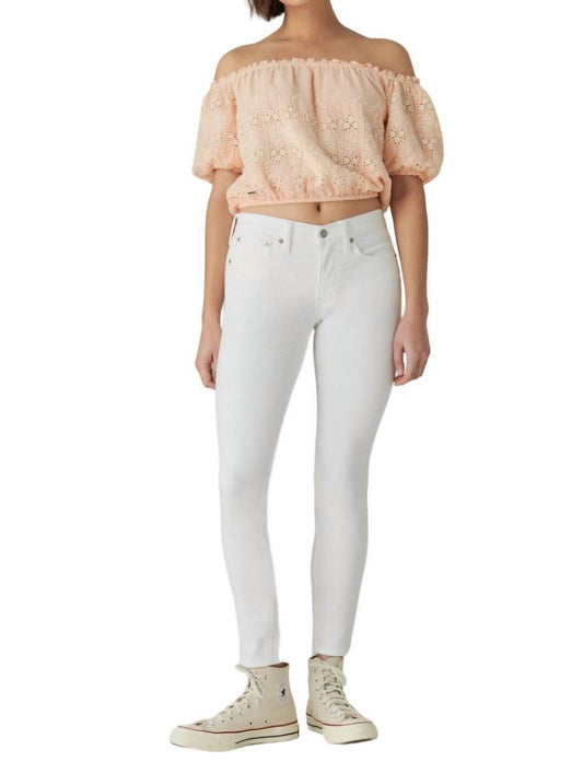 Lucky Brand - Mid Rise Ava Skinny Jeans