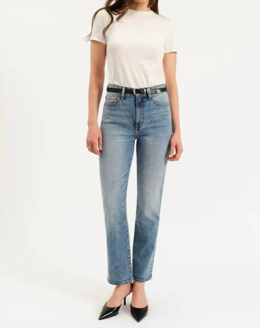Daze - Smarty Slim Straight Leg Jean