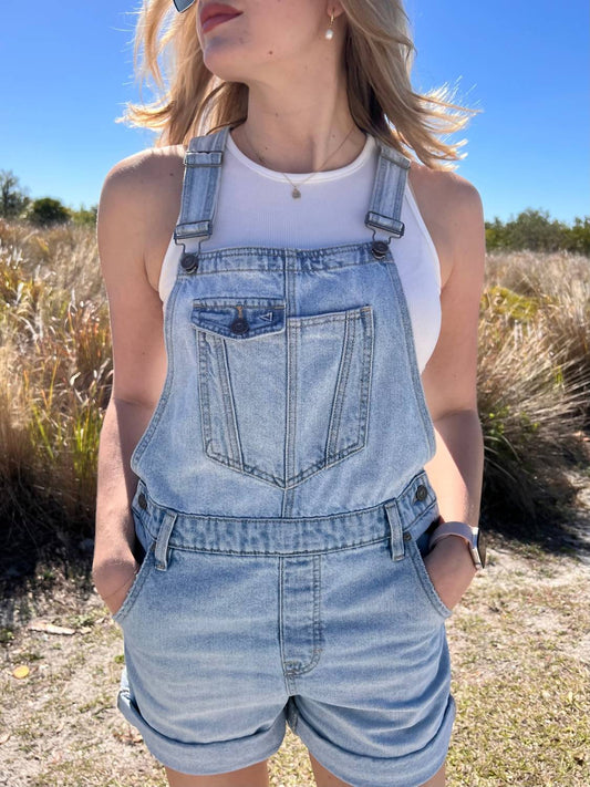Hidden - WILDER DENIM SHORTALLS