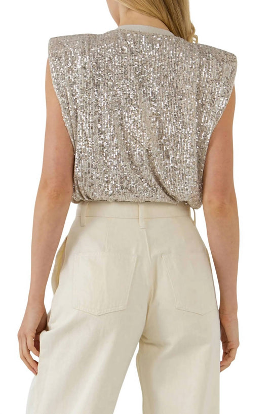 By Together - Sequin Sleeveless Top