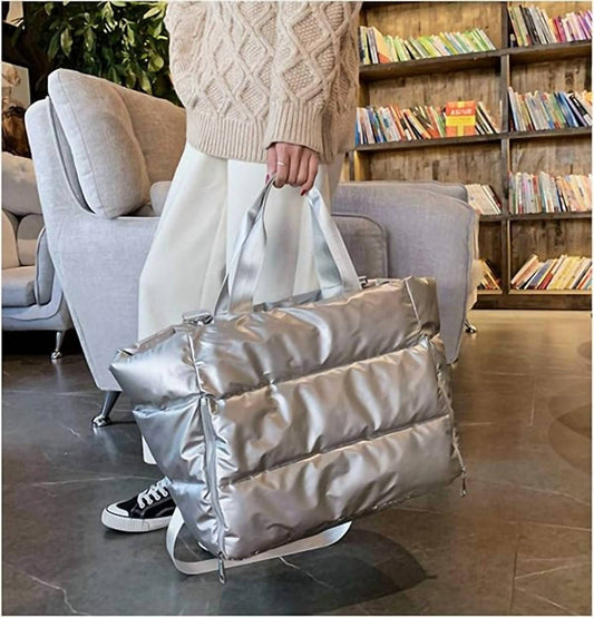 Zenana - Women's Cece Quilted Tote Bag