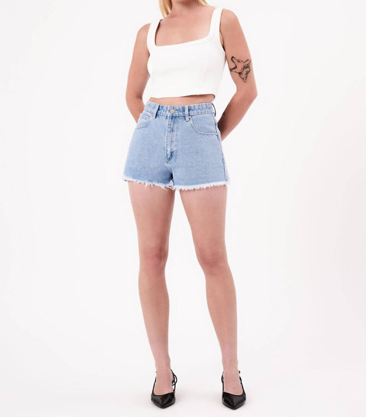 Abrand Jeans - Kendall Hi-relaxed Denim Short