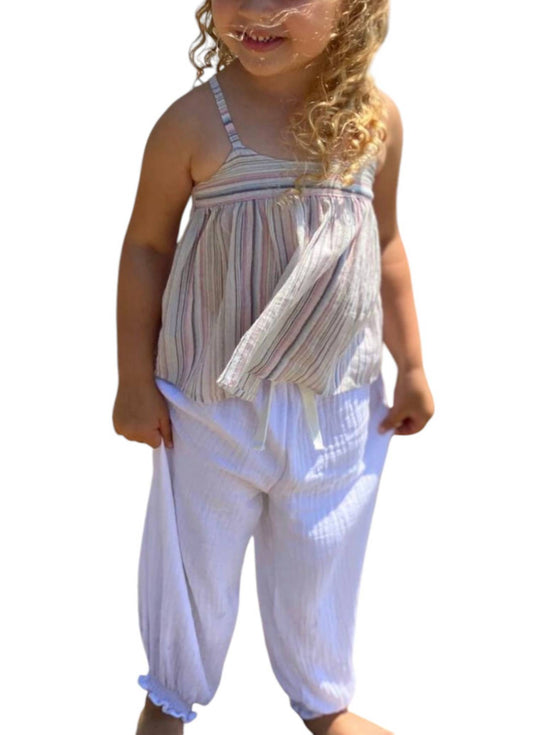 Vignette - Girl's Isabella Gauze Pants