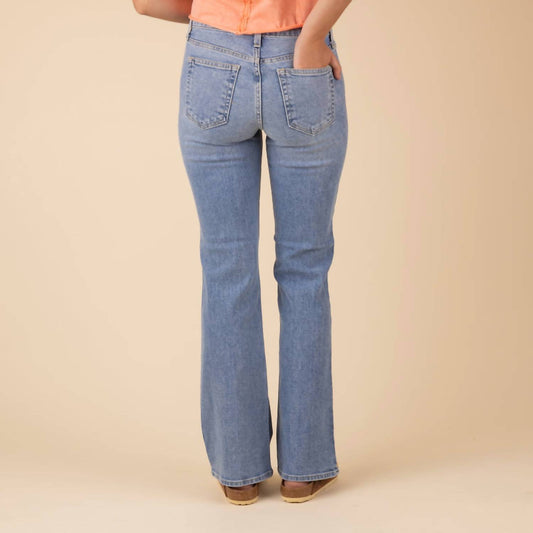 Just Black Denim - Low Rise Vintage Slim Bootcut Jeans