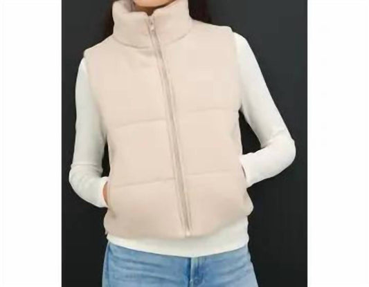 Be Cool - Puffer Vest with Zipper