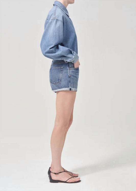 Agolde - Parker Rolled Short