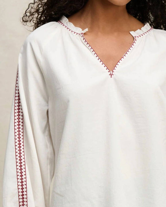 Velvet By Graham & Spencer - Scarlett Long Sleeve Blouse