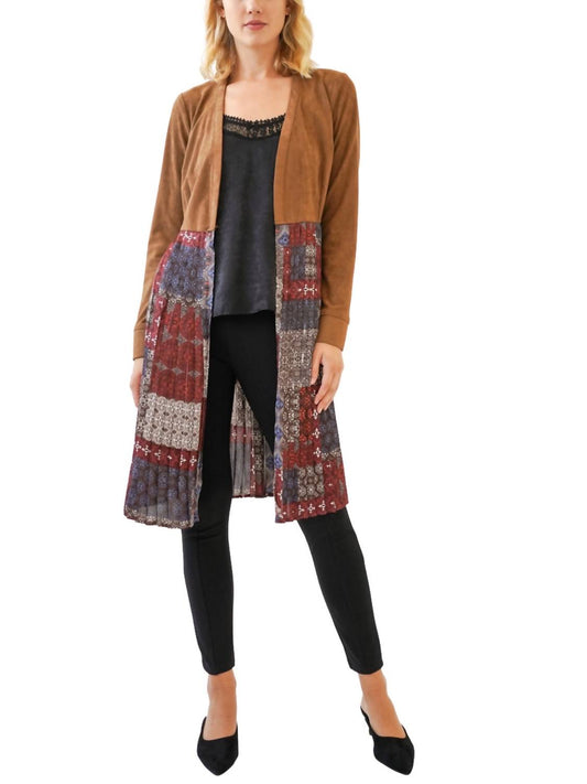 Mystree - Martin Pleated Long Cardigan