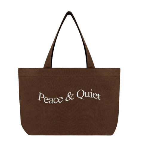 Museum Of Peace & Quiet - Unisex Wordmark Tote Bag