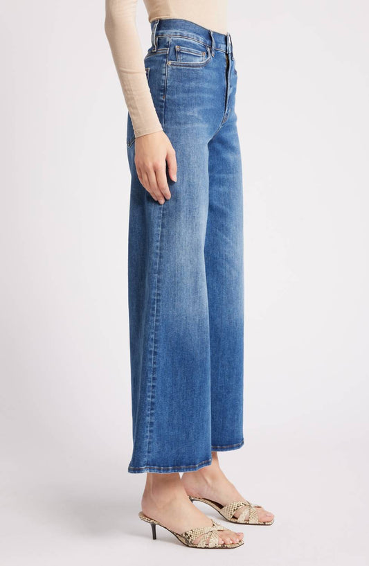 Frame - Le Palazzo Crop Wide Leg Jeans