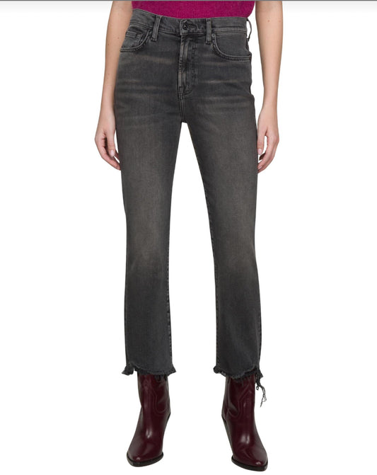 7 For All Mankind - Women's High Waist Slim Kick