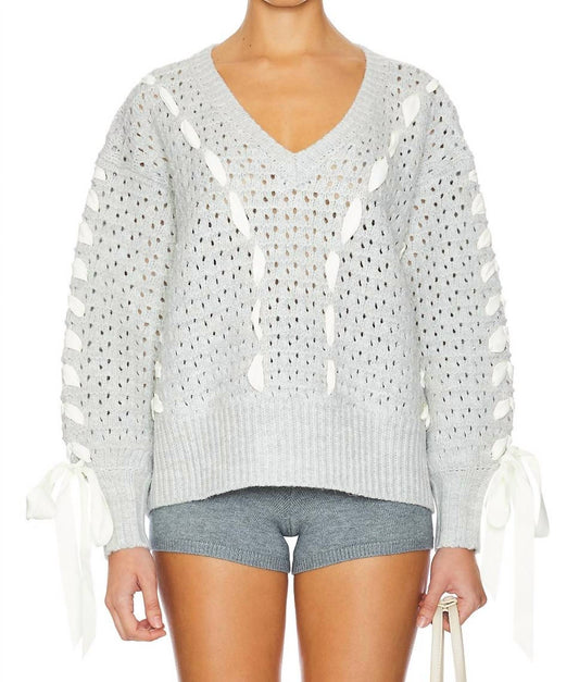 For Love & Lemons - liberty v neck sweater