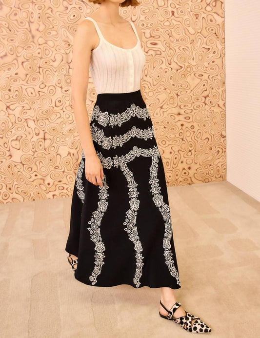 Ulla Johnson - Women's Valencia Jacquard Midi Skirt