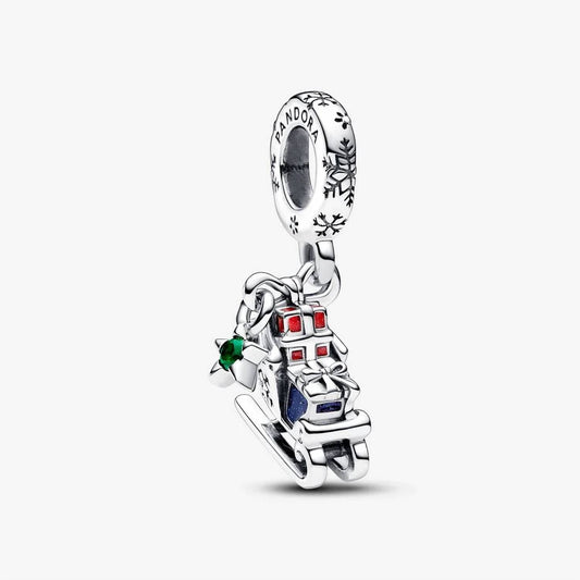 Pandora - Christmas Sleigh Dangle Charm