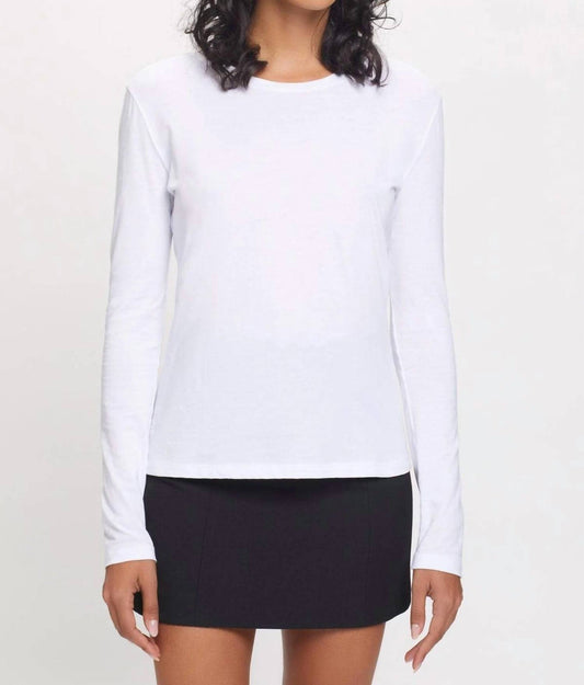 Goldie - Organic Crewneck Long Sleeve Tee