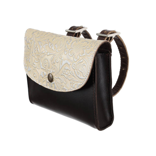 Showman - Women's Ethereal Rose Leather Pommel Pouch Bag