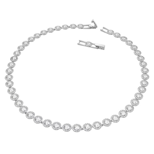 Swarovski - Women's Una Angelic Tennis Necklace