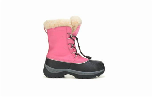 Bearpaw - Girls' Kelly Leather Fur Lined Boots