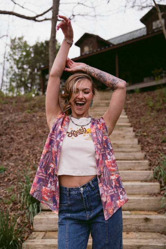 Lucky & Blessed - Cowboy Bar Vest