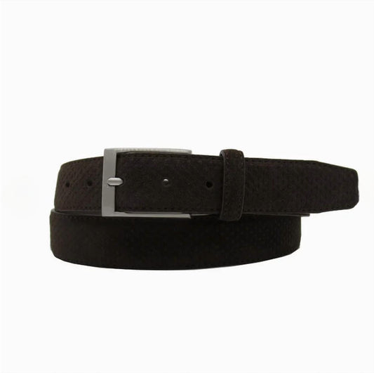Selini New York - Men's Wesley Suede Leather Belt