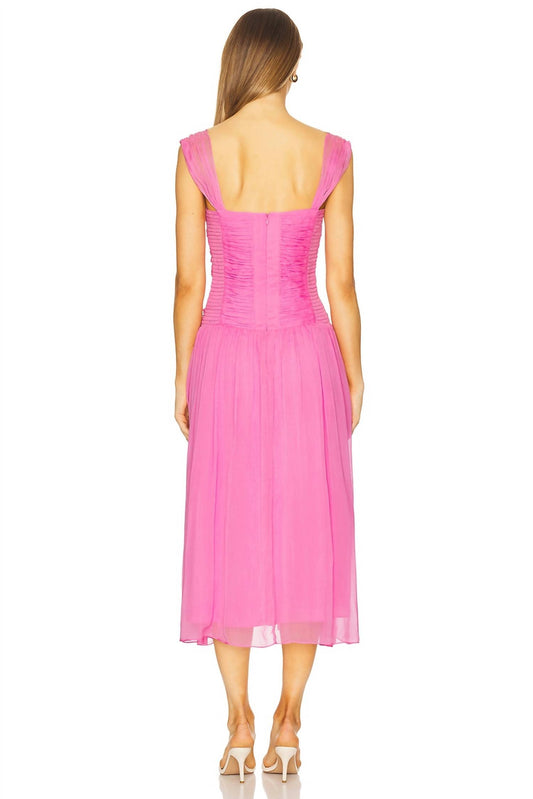 Amanda Uprichard - Reine Drop Waist Midi Dress