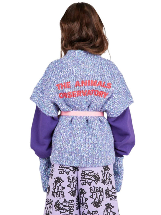 The Animals Observatory - Kid's Bat Knit Vest