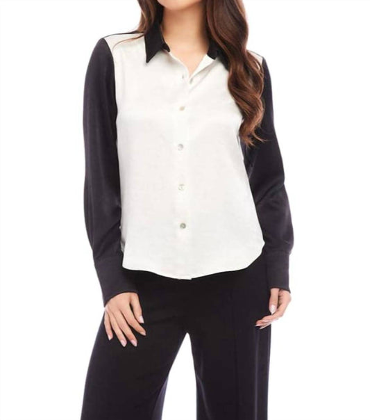 Karen Kane - Colorblock Shirt