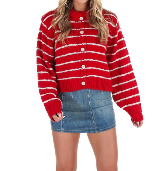 Zenana - All to Yourself Stripe Cardigan